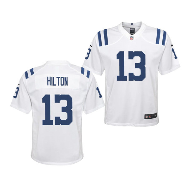 Youth Indianapolis Colts #13 T. Y. Hilton Nike White Vapor Limited Jersey