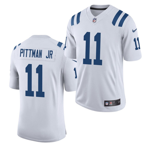Youth Indianapolis Colts #11 Michael Pittman Jr. Nike White Vapor Limited Jersey
