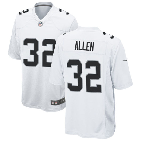 Youth Las Vegas Raiders Retired Player #32 Marcus Allen Nike White Vapor Limited Jersey  