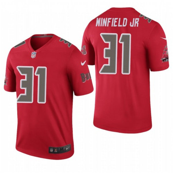 Mens Tampa Bay Buccaneers #31 Antoine Winfield Jr Nike Red Color Rush Jersey