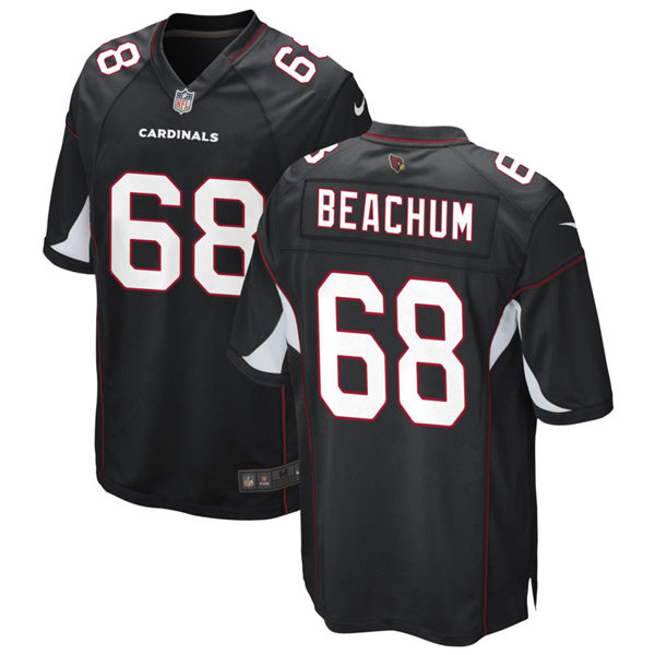 Mens Arizona Cardinals #68 Kelvin Beachum Nike Alternate Black Vapor Limited Jersey