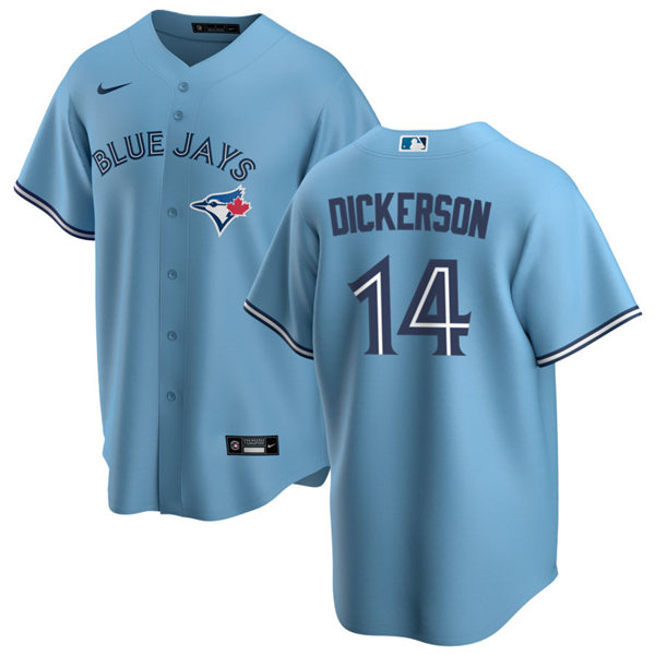 Mens Toronto Blue Jays #14 Corey Dickerson Nike Powder Blue Alternate Cool Base Jersey