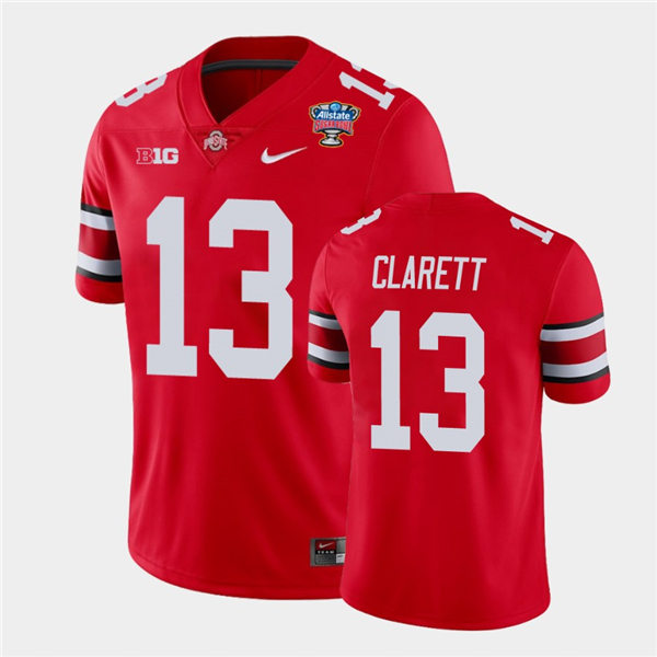 Mens Ohio State Buckeyes #13 Maurice Clarett Nike Scarlet Retro Football Jersey