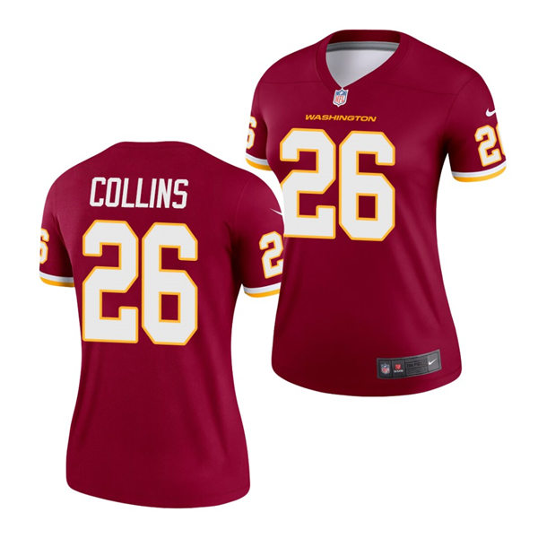 Womens Washington Football Team #26 Landon Collins Nike Burgundy Vapor Limived Jersey