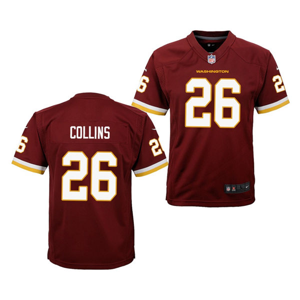 Youth Washington Football Team #26 Landon Collins Nike Burgundy Vapor Limived Football Jersey