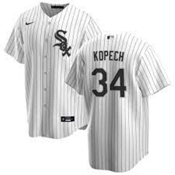 Youth Chicago White Sox #34 Michael Kopech Nike Home White Jersey