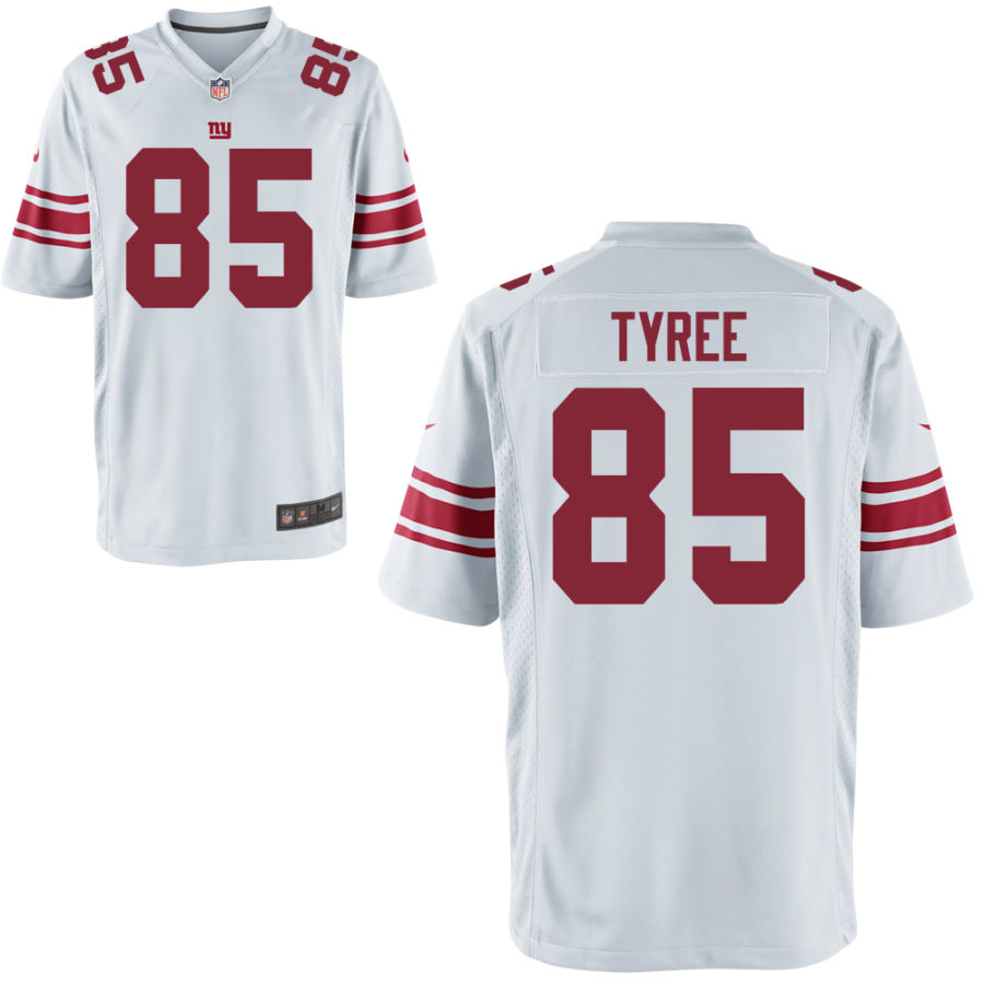 Youth New York Giants Retired Player #85 David Tyree Nike White Limited Jersey