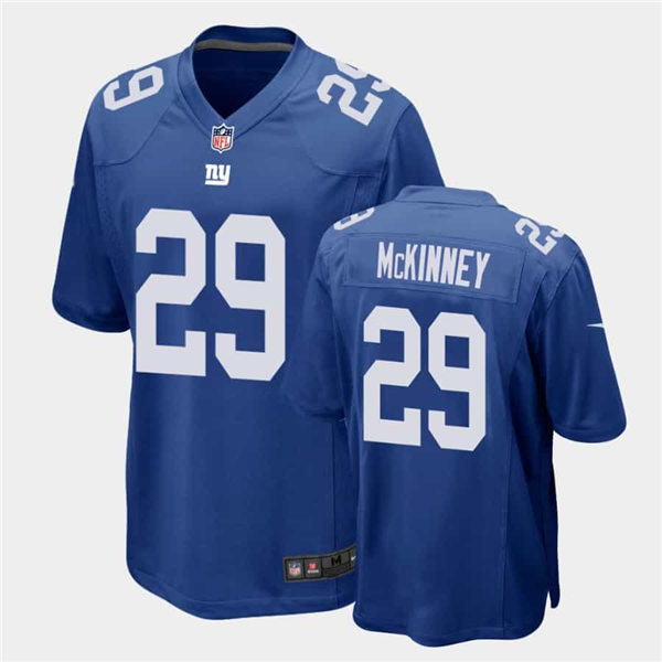 Youth New York Giants #29 Xavier McKinney Nike Royal Limited Jersey