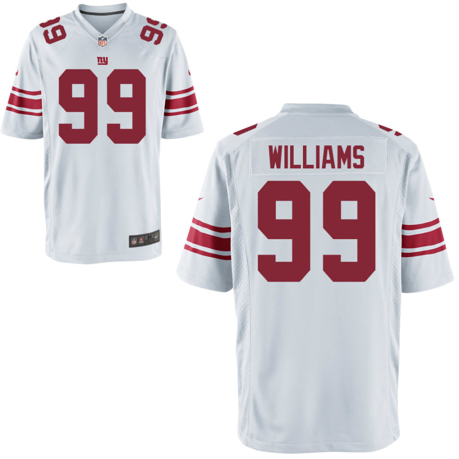 Youth New York Giants #99 Leonard Williams Nike White Limited Jersey