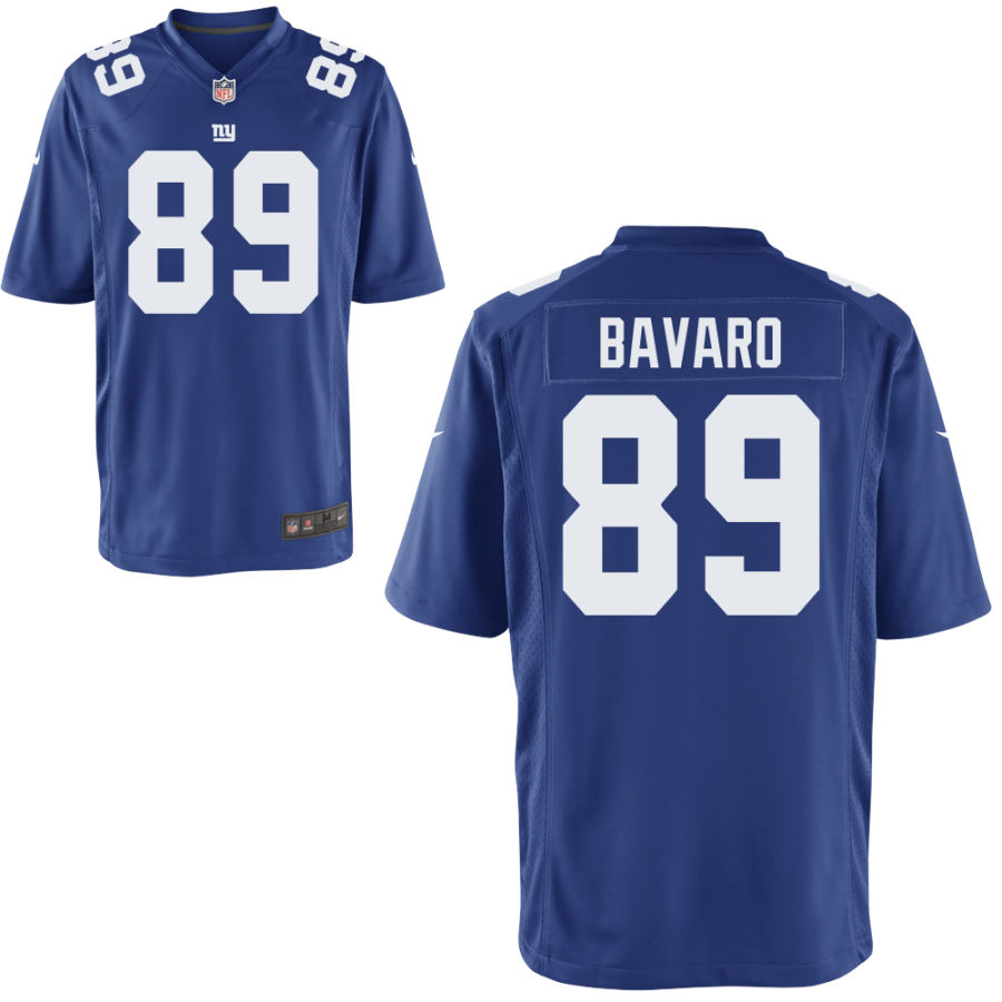 Youth New York Giants Retired Player #89 Mark Bavaro Nike Royal Limited Jersey