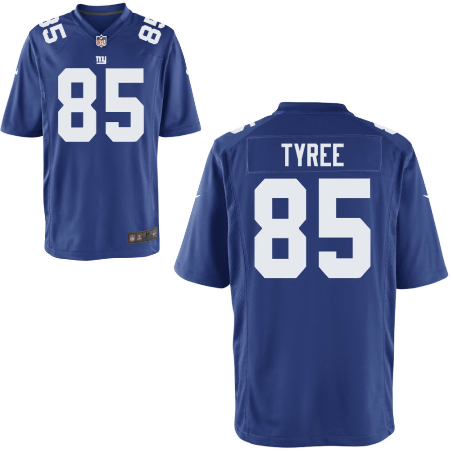Youth New York Giants Retired Player #85 David Tyree Nike Royal Limited Jersey