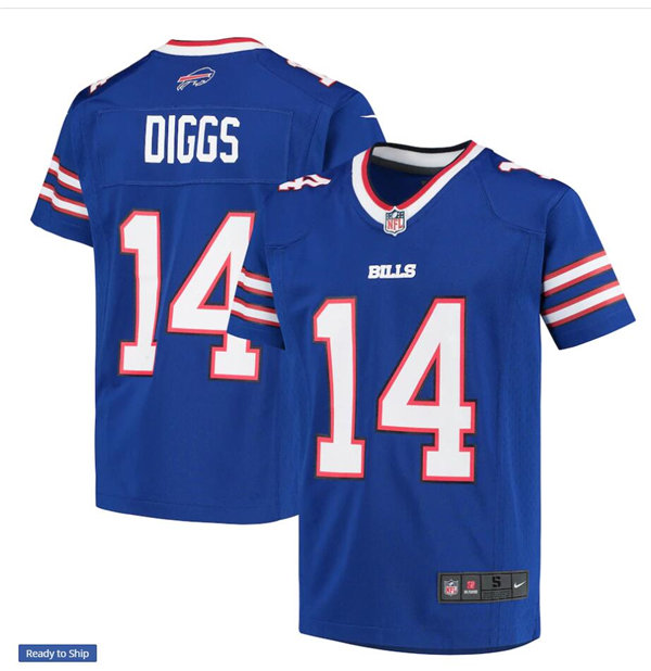 Youth Buffalo Bills #14 Stefon Diggs Nike Royal Jersey