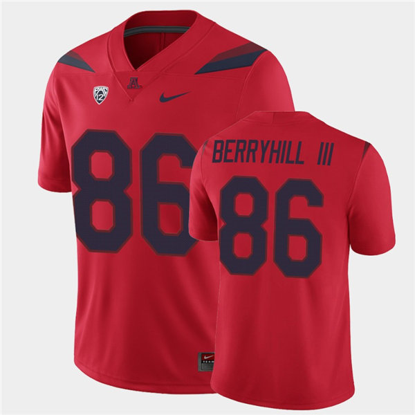 Mens Arizona Wildcats #86 Stanley Berryhill III Nike Red College Football Game Jersey