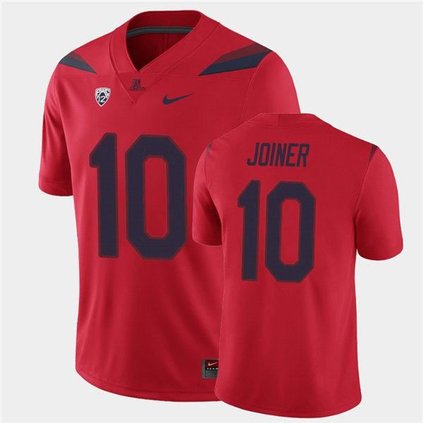 Mens Arizona Wildcats #10 Jamarye Joiner Nike Red College Football Game Jersey