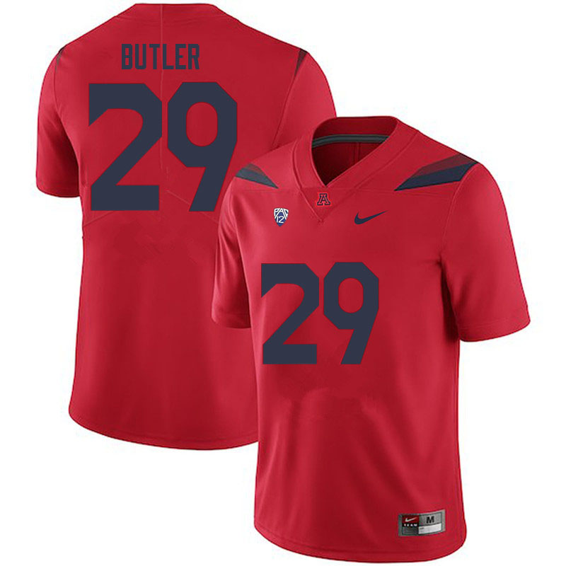 Mens Arizona Wildcats #29 Jashon Butler Nike Red College Football Game Jersey