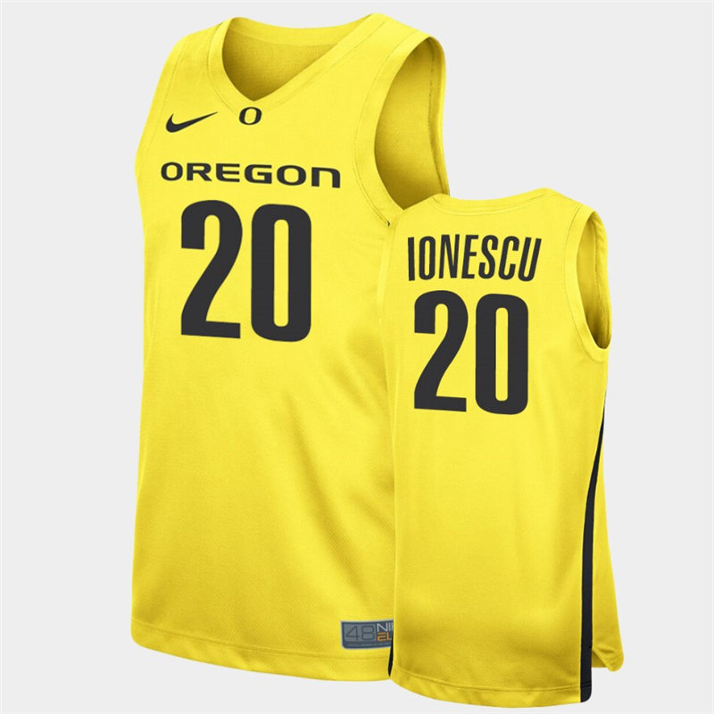 Mens Oregon Ducks #20 Sabrina Ionescu Nike 2019 Orange Black College Basketball Jersey