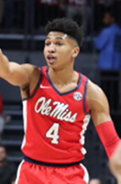 Mens Ole Miss Rebels #4 Jaemyn Brakefield Nike Red College Basketball Jersey