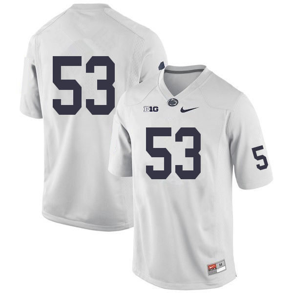 Mens Penn State Nittany Lions #53 Rasheed Walker Nike White College Game Football Jersey
