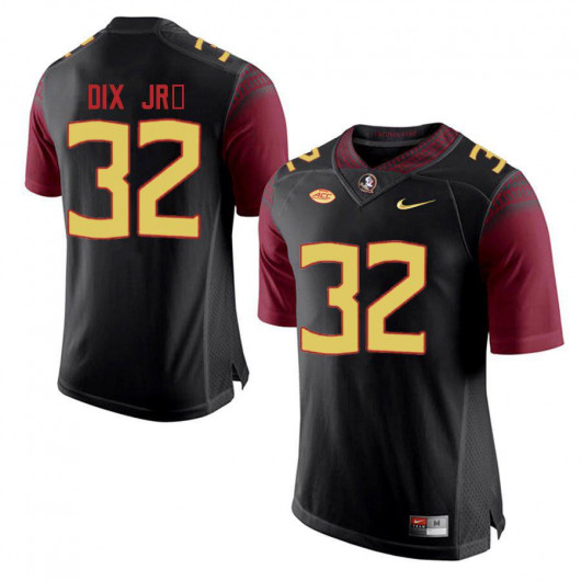 Mens Florida State Seminoles #32 Stephen Dix Jr. Nike Black College Football Game Jersey