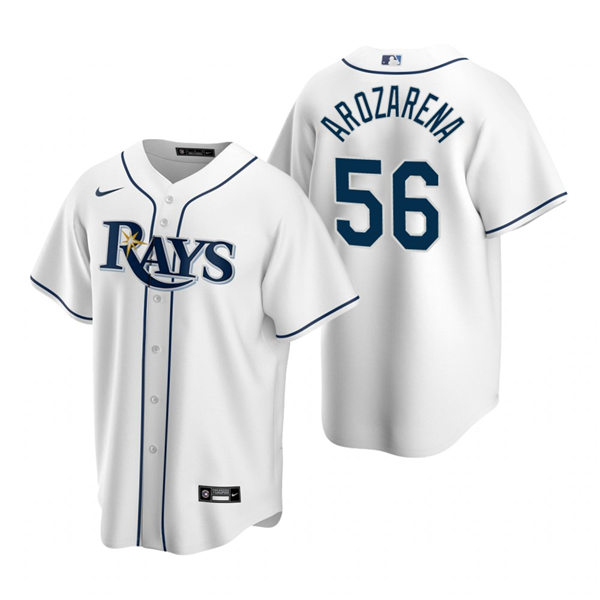 Womens Tampa Bay Rays #56 Randy Arozarena Nike White Home Stitched MLB Jersey