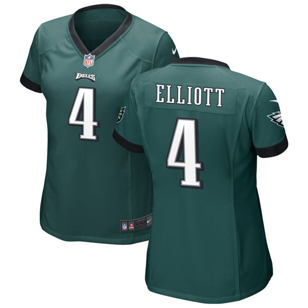 Womens Philadelphia Eagles #4 Jake Elliott Nike Midnight Green Limited Jersey 
