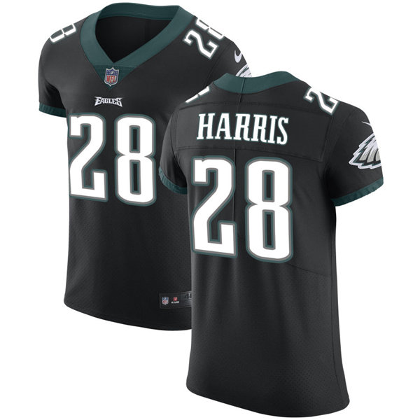 Mens Philadelphia Eagles #28 Anthony Harris Nike Black Vapor Limited Jersey 