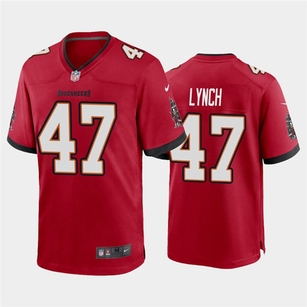 Youth Tampa Bay Buccaneers Retired Player #47 John Lynch Nike Red Limited Jersey