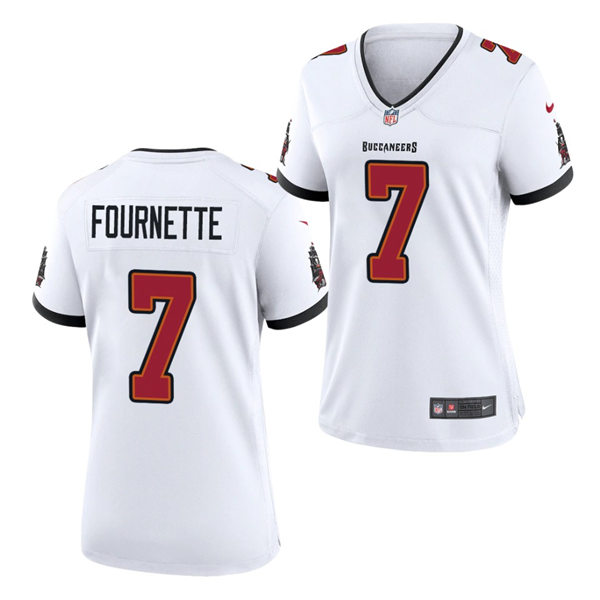 Womens Tampa Bay Buccaneers #7 Leonard Fournette  Nike Road White Limited Jersey