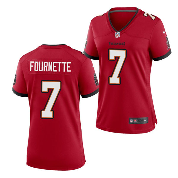 Womens Tampa Bay Buccaneers #7 Leonard Fournette Nike Home Red Limited Jersey
