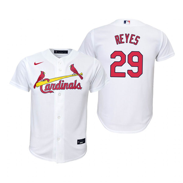 Youth St. Louis Cardinals #29 Alex Reyes Nike White Home Jersey
