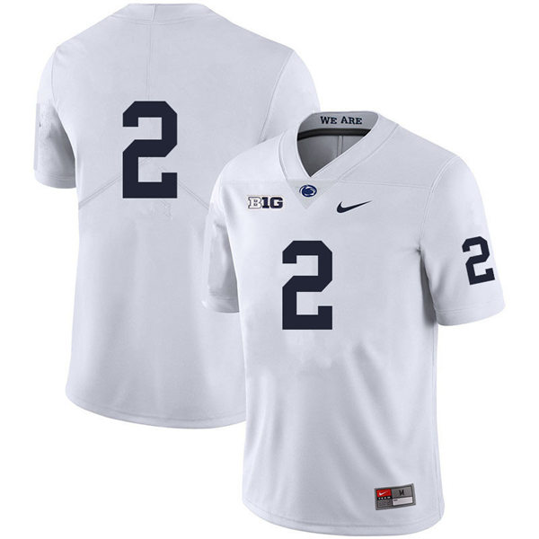 Mens Penn State Nittany Lions #2 Keaton Ellis Nike White College Football Game Jersey