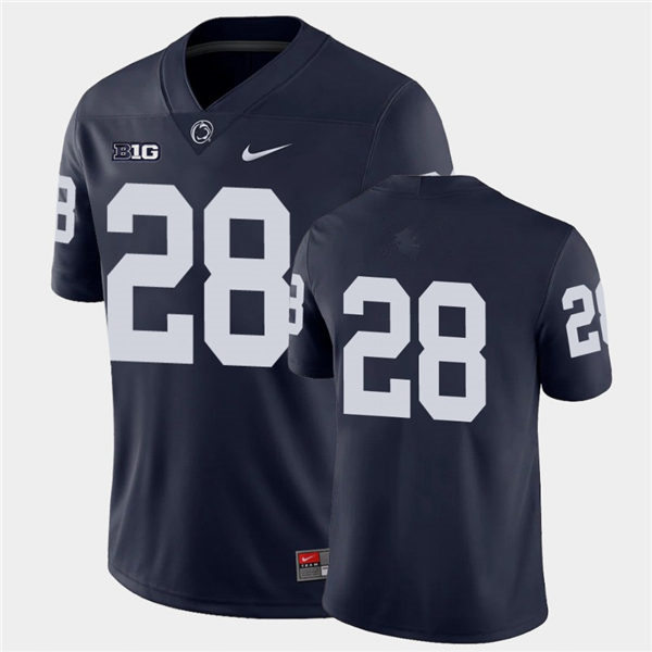 Mens Penn State Nittany Lions #28 Odafe Oweh Nike Navy College Football Game Jersey 