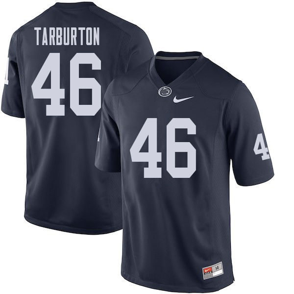 Mens Penn State Nittany Lions #46 Nick Tarburton Nike Navy with Name College Football Jersey 