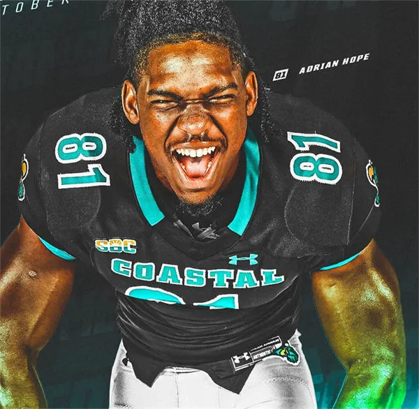 Coastal Carolina Chanticleers Custom Black Under Armour NCAA College Football Jersey