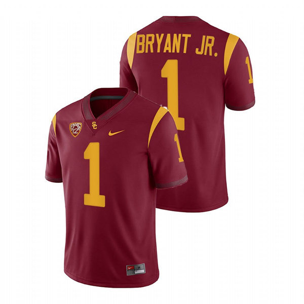Men's USC Trojans #1 Gary Bryant Jr.  Nike Cardinal College Football Vapor Untouchable Limited Jersey