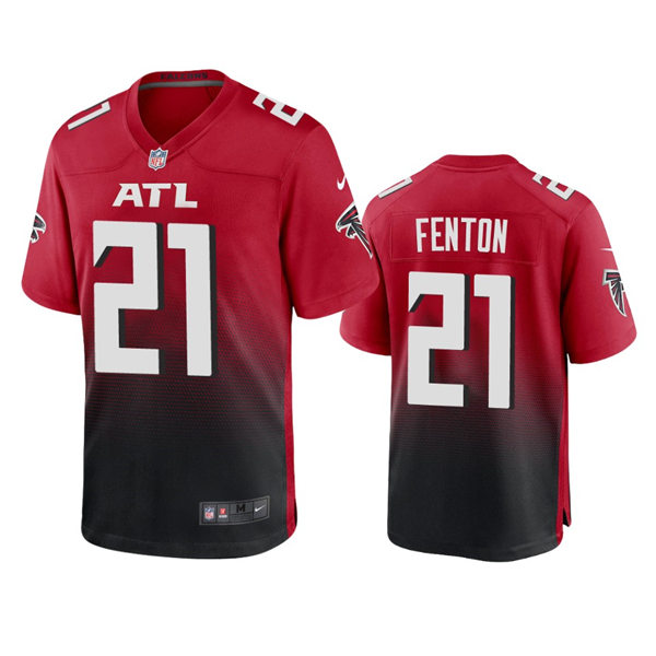 Men's Atlanta Falcons #21 Rashad Fenton Nike Red 2nd Alternate Vapor Limited Jersey