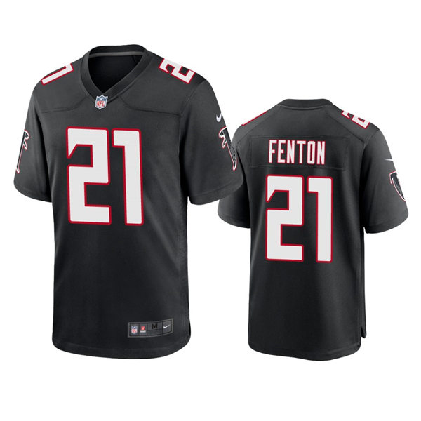 Men's Atlanta Falcons #21 Rashad Fenton Nike Black Retro Jersey