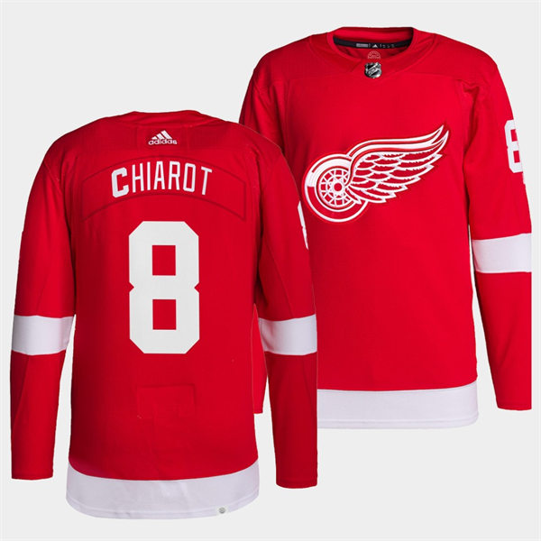 Men's Detroit Red Wings #8 Ben Chiarot Adidas Home Red Player Jersey