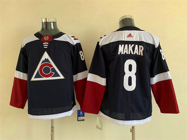 Youth Colorado Avalanche #8 Cale Makar Navy Alternate Player Jersey