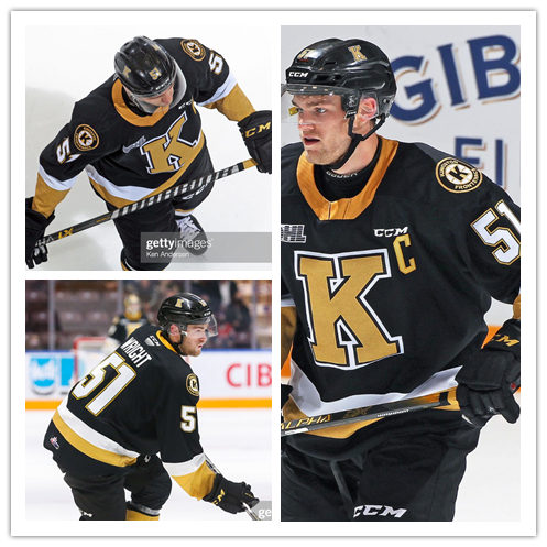 Men's Ottawa Kingston Frontenacs CCM Black OHL Hockey Jersey