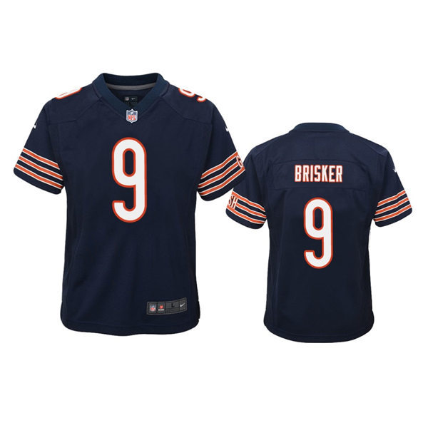 Youth Chicago Bears #9 Jaquan Brisker Nike Navy Limited Jersey