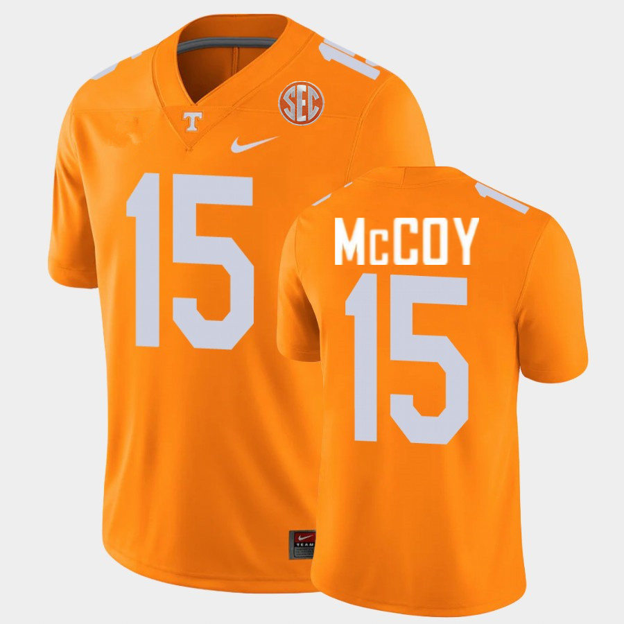 Mens Youth Tennessee Volunteers #15 Bru McCoy Nike Orange College Football Game Jersey