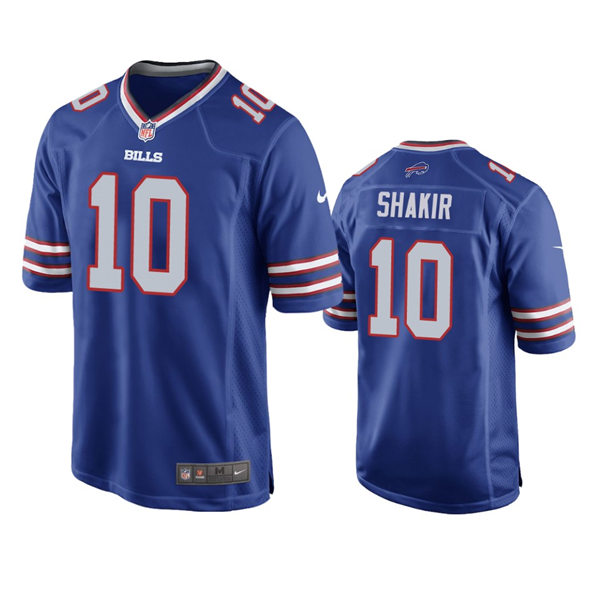 Mens Buffalo Bills #10 Khalil Shakir Nike Royal Team Color Vapor Limited Player Jersey