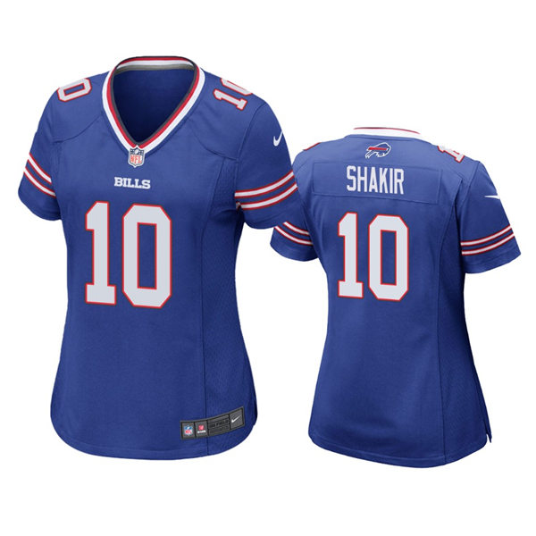 Womens Buffalo Bills #10 Khalil Shakir Nike Royal Team Color Limited Player Jersey