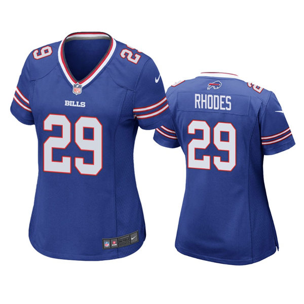 Womens Buffalo Bills #29 Xavier Rhodes Nike Royal Team Color Limited Player Jersey