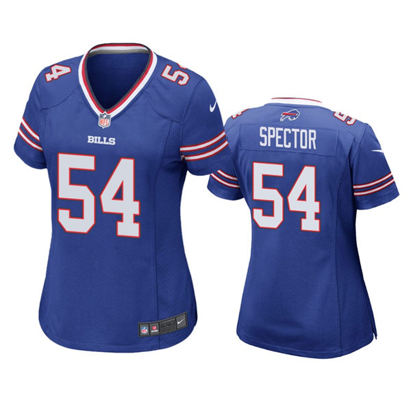 Womens Buffalo Bills #54 Baylon Spector Nike Royal Team Color Limited Player Jersey