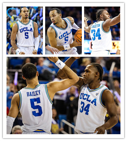 Men's Youth UCLA Bruins Custom Jordan Brand 2023 PAC12 White College Basketball Game Jersey