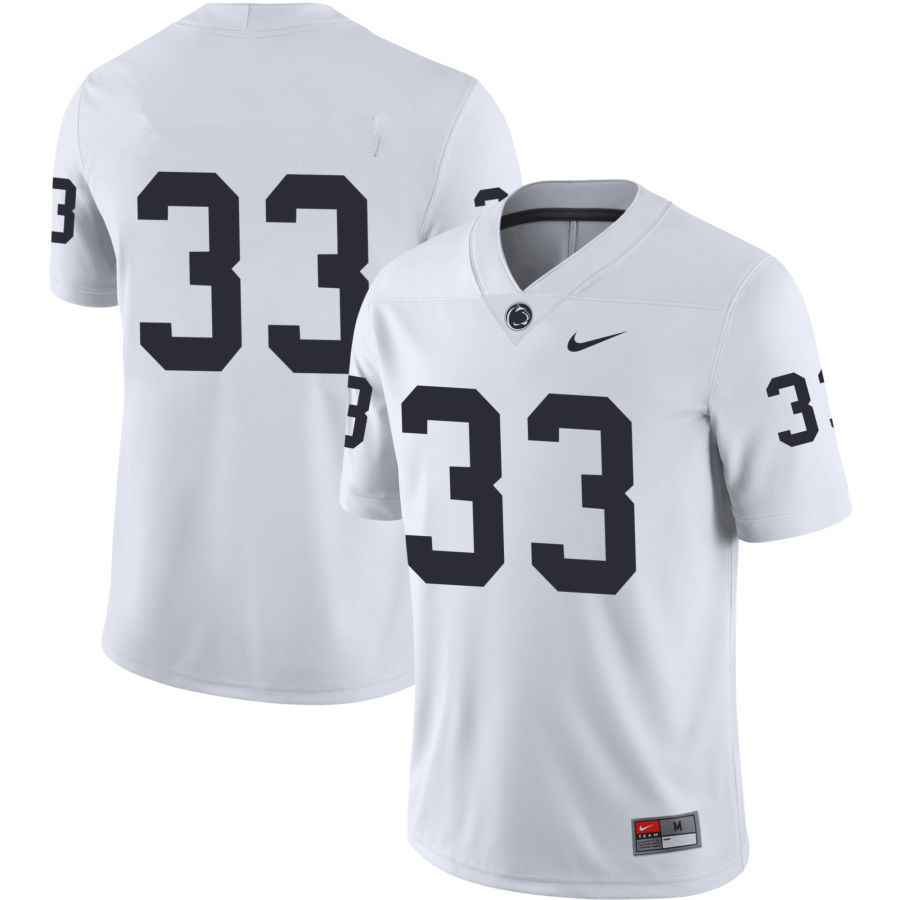 Men Youth Penn State Nittany Lions #33 Dani Dennis-Sutton Nike White College Game Football Jersey
