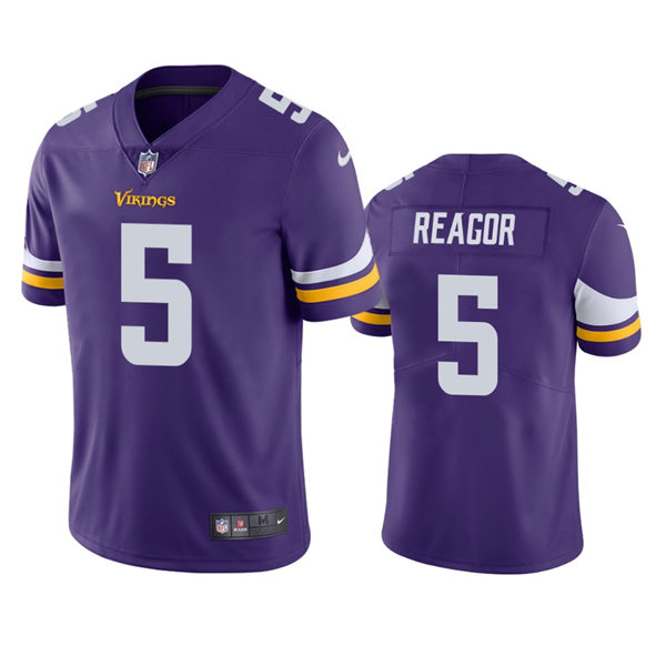 Men's Minnesota Vikings #5 Jalen Reagor  Nike Purple Vapor Untouchable Limited Player Jersey