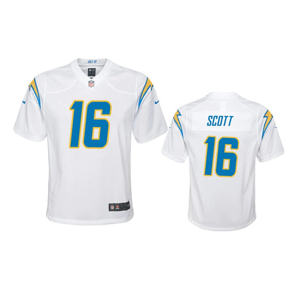 Youth Los Angeles Chargers #16 J.K. Scott White Limited Jersey